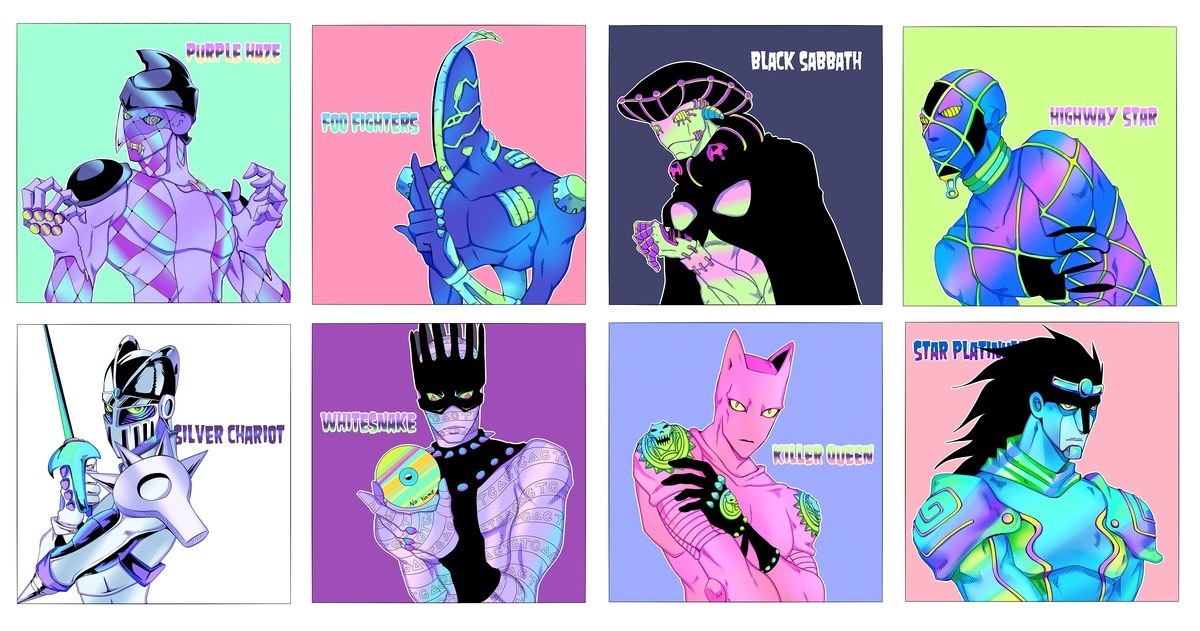 Jojo's Bizarre Adventure characters