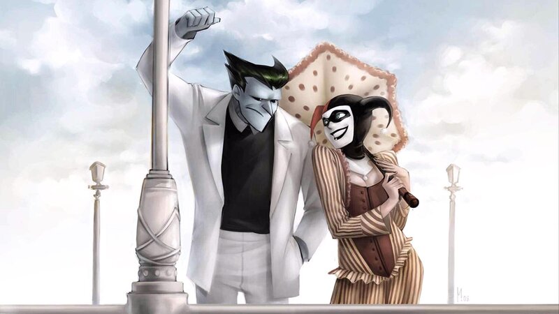 Joker and Harley Quinn art