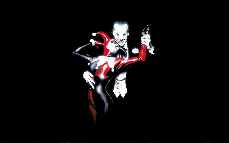Joker and Harley Quinn in action