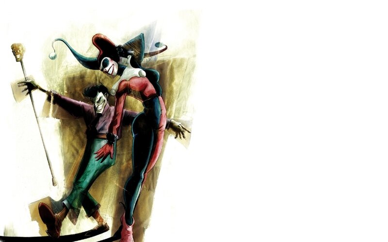 Joker and Harley Quinn — Red
