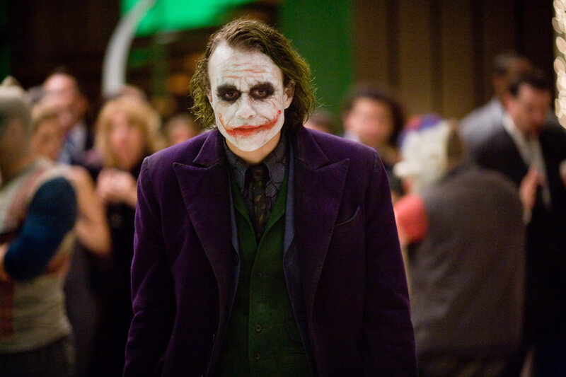 Joker at a party