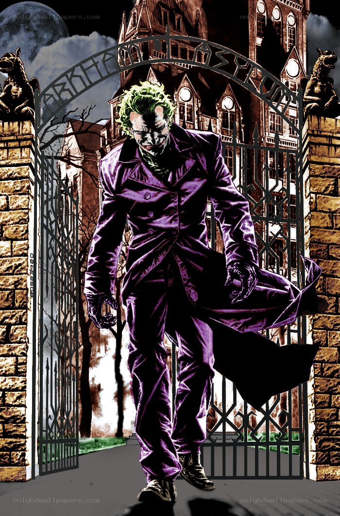 Joker at Arkham Asylum