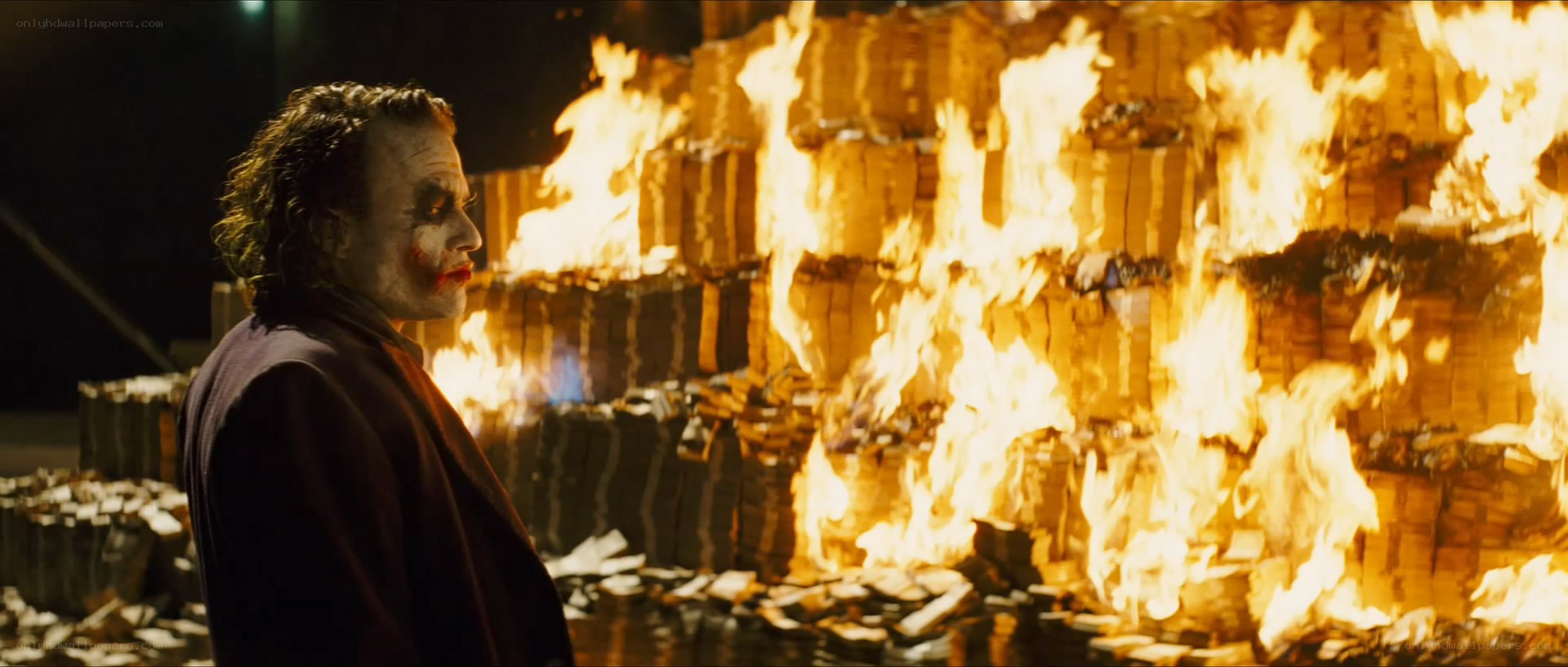 Joker by burning money