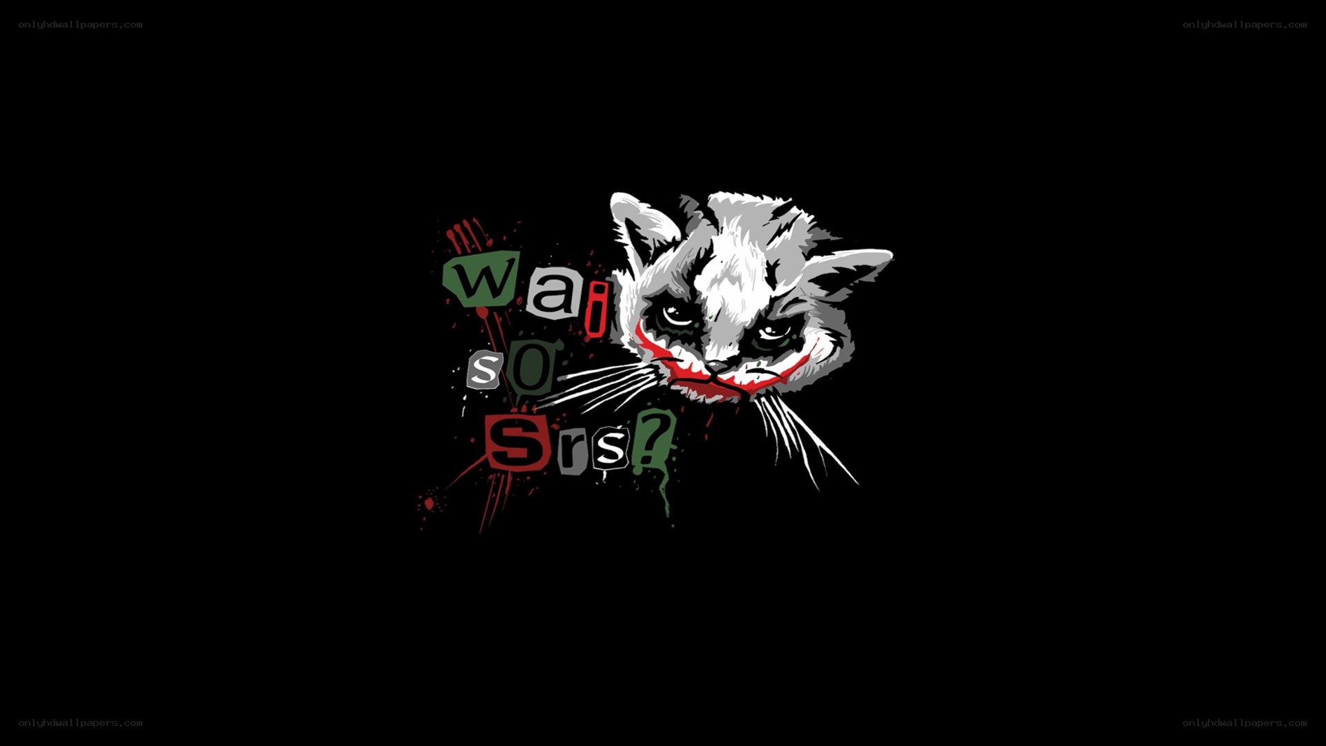 joker cat meme art