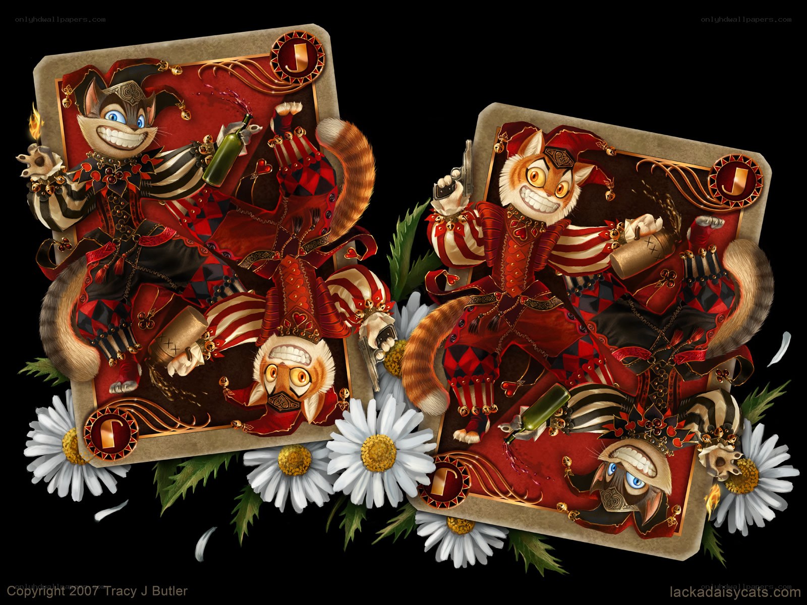 Joker Cats Playing Cards