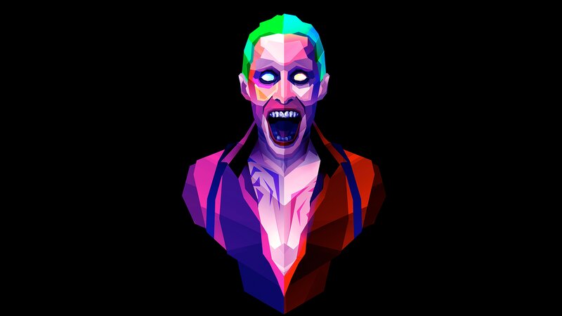 Joker Character Bust — Black