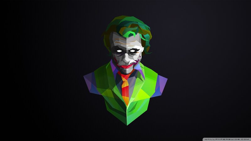 Joker Character Bust — Green