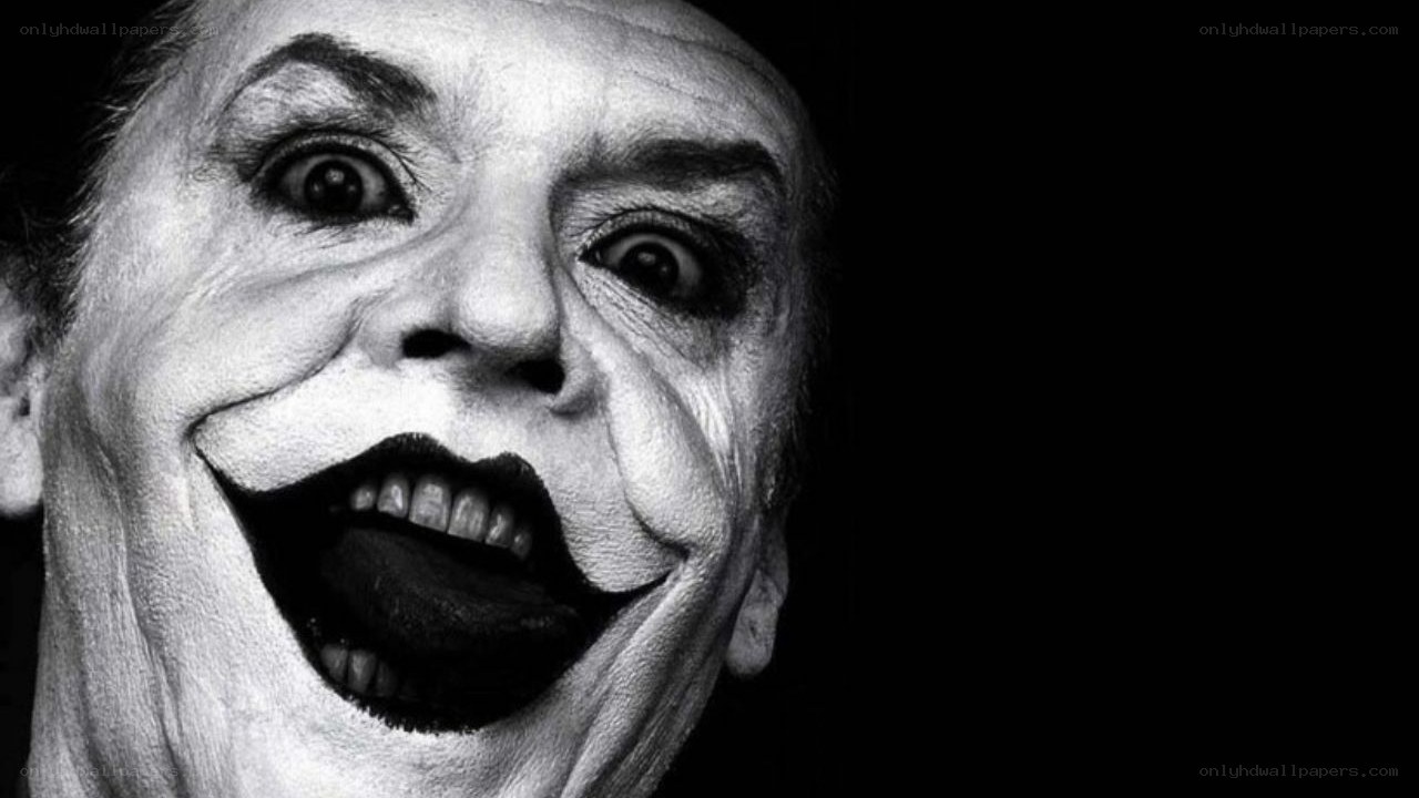 Joker character close-up