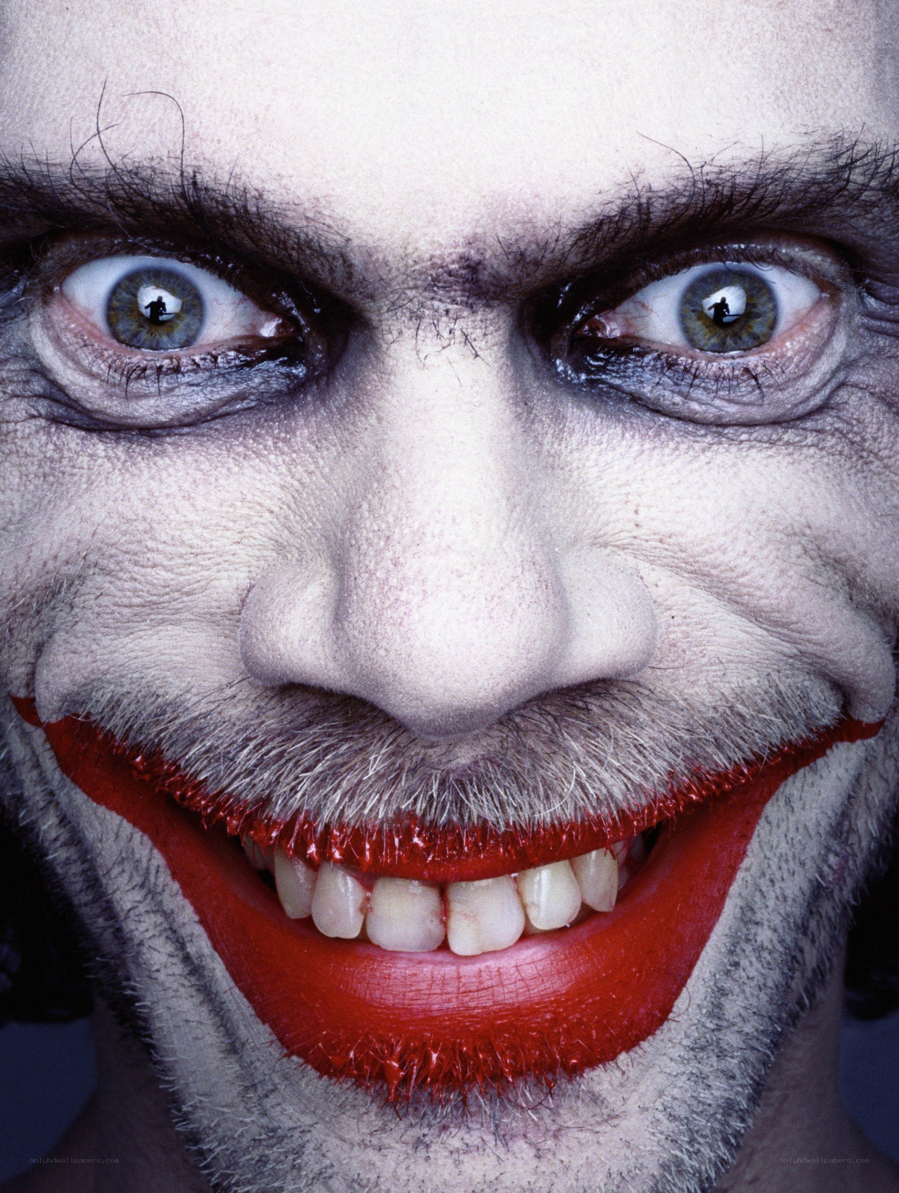 Joker character close-up