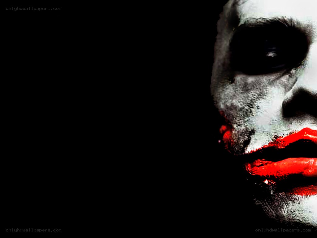 Joker character close-up