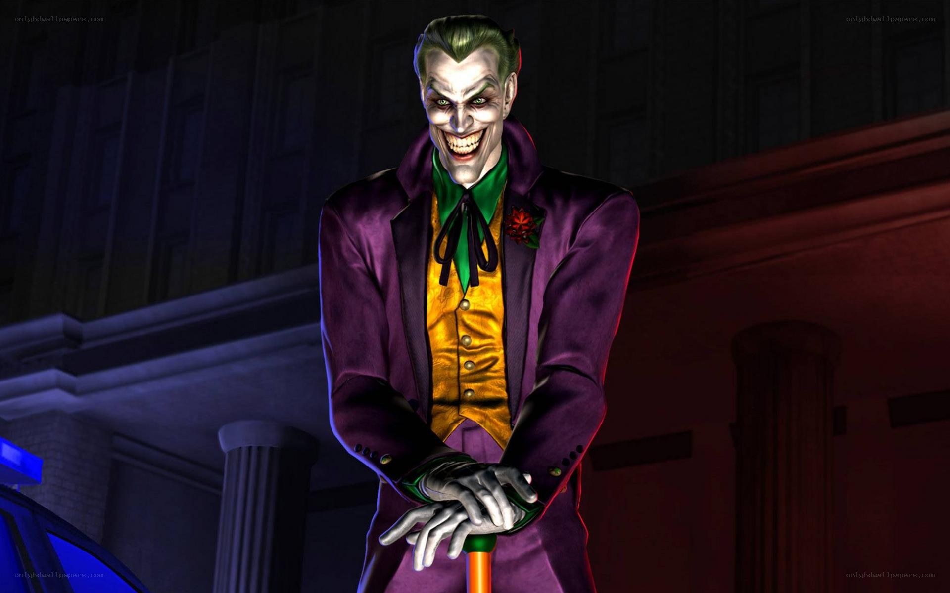 Joker character from video game