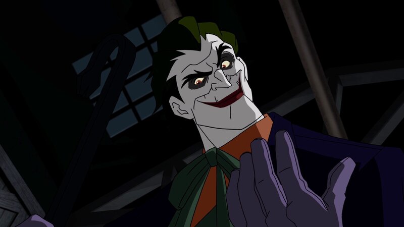 Joker Character — Green, Dramatic, Night, Anime