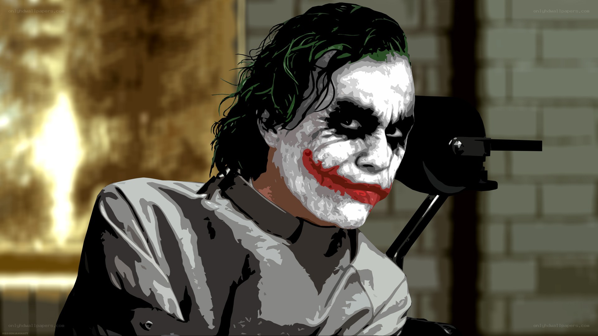 Joker character illustration