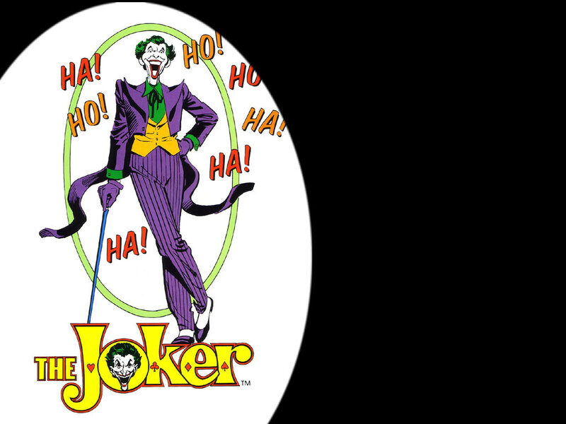 Joker Character Illustration — Purple