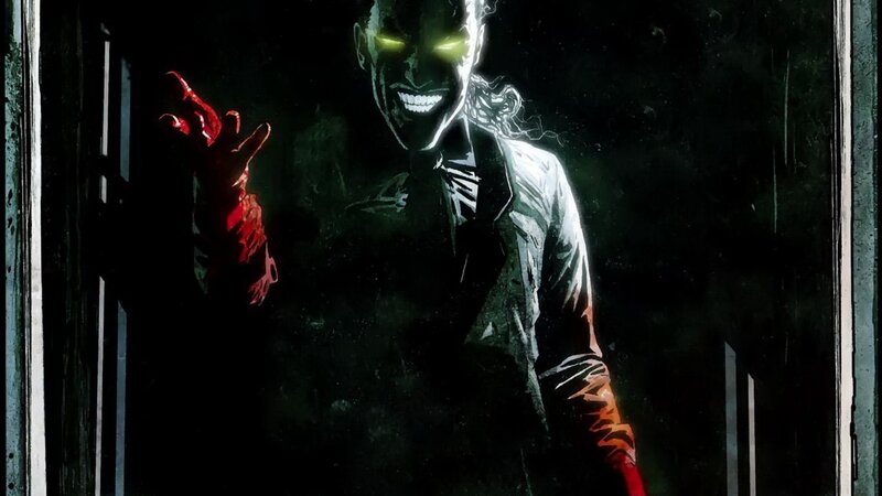 Joker Character in Dark — Black