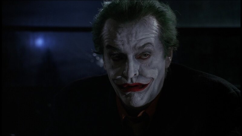 Joker Character in Dark Room — Black