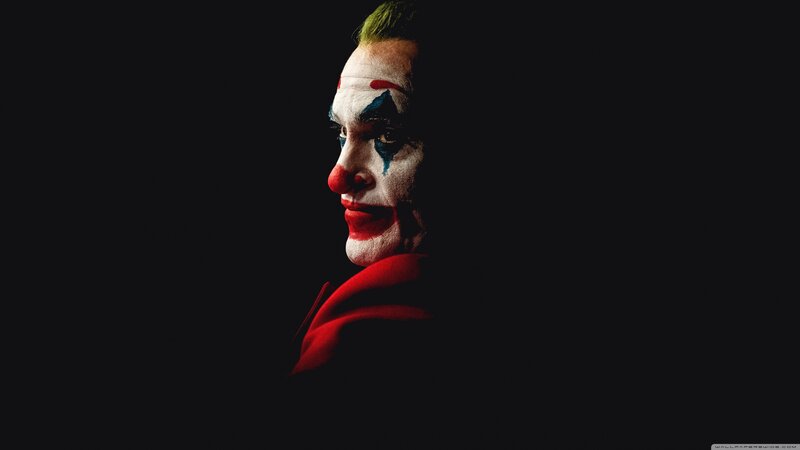 Joker Character in Profile