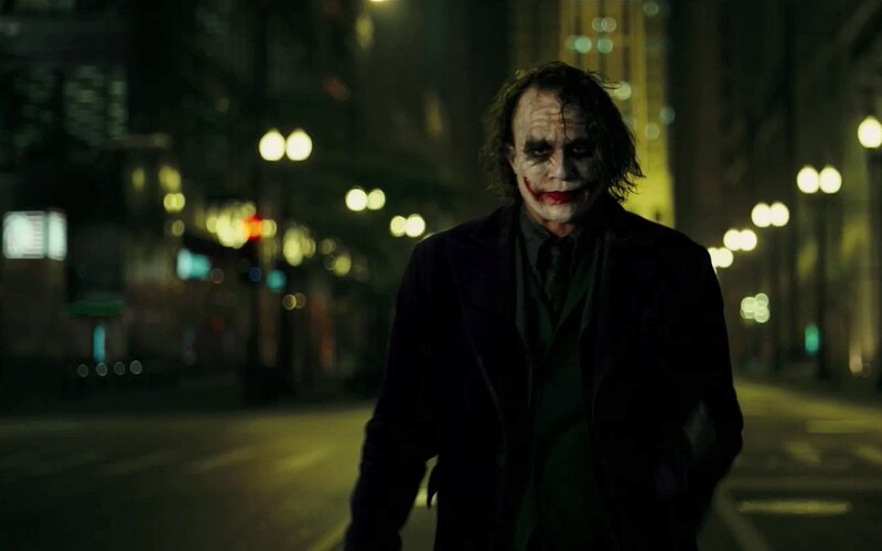 Joker Character in Street
