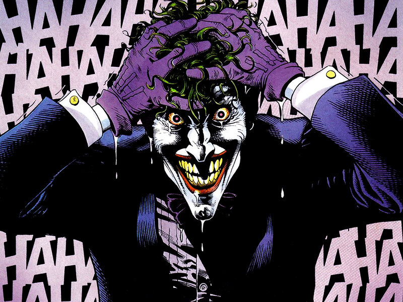 Joker Character Laughing