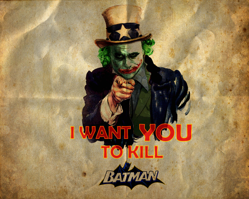 Joker Character Pointing