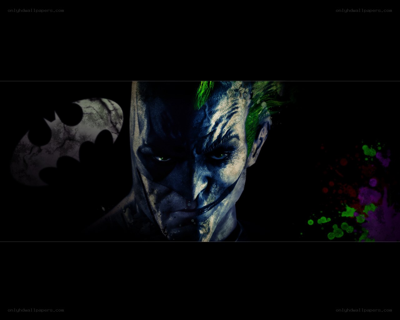 Joker character portrait
