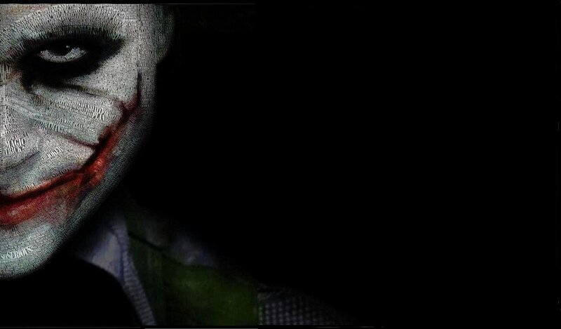 Joker character portrait