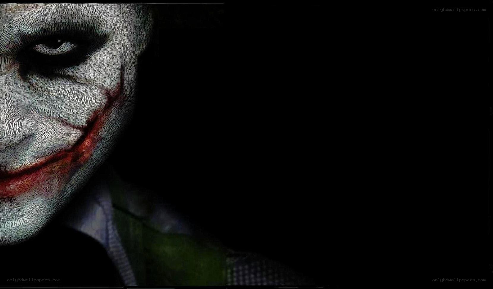 Joker character portrait