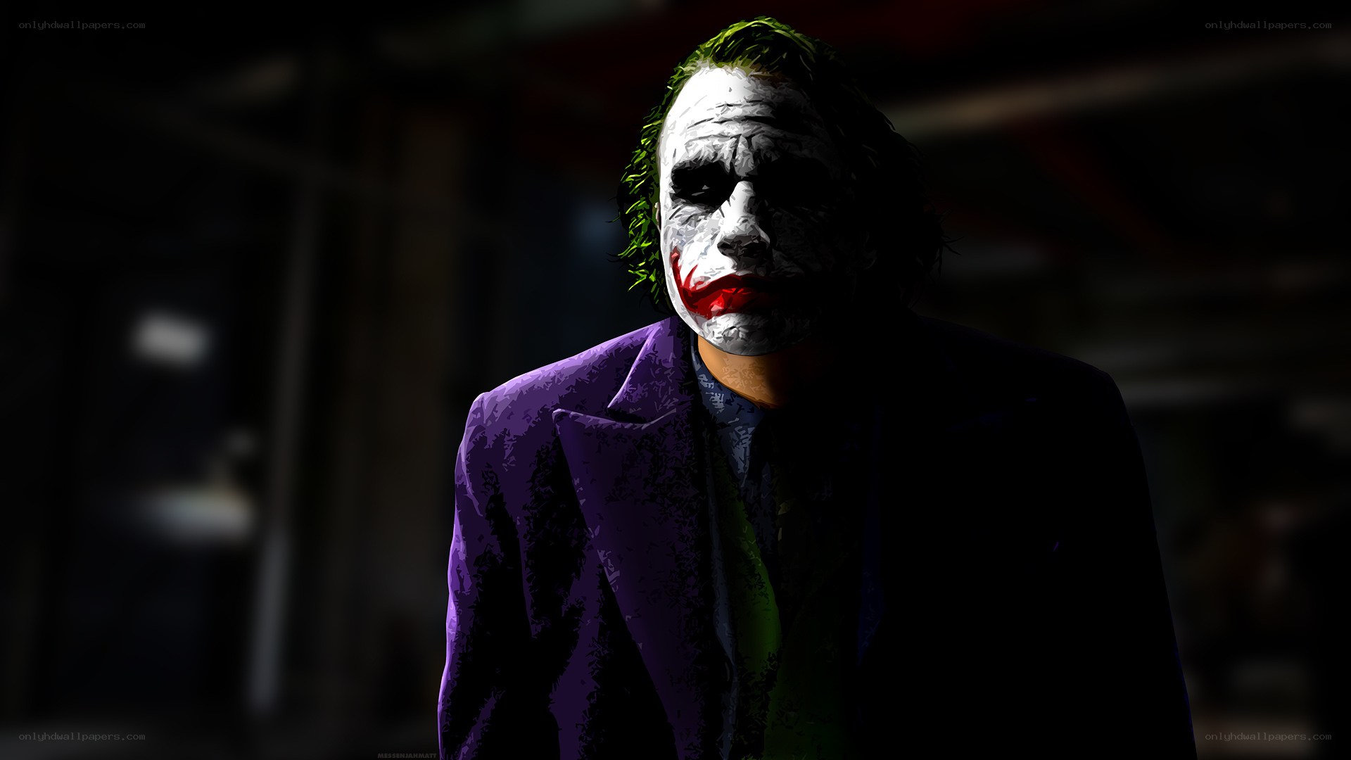Joker character portrait
