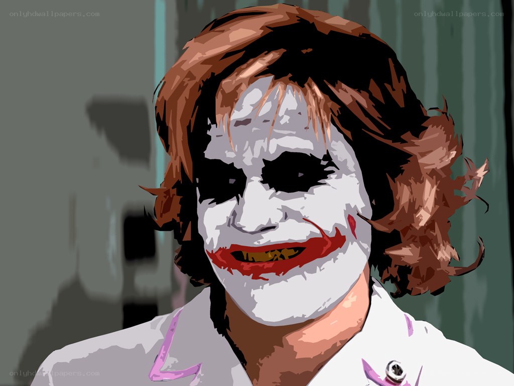 Joker character portrait