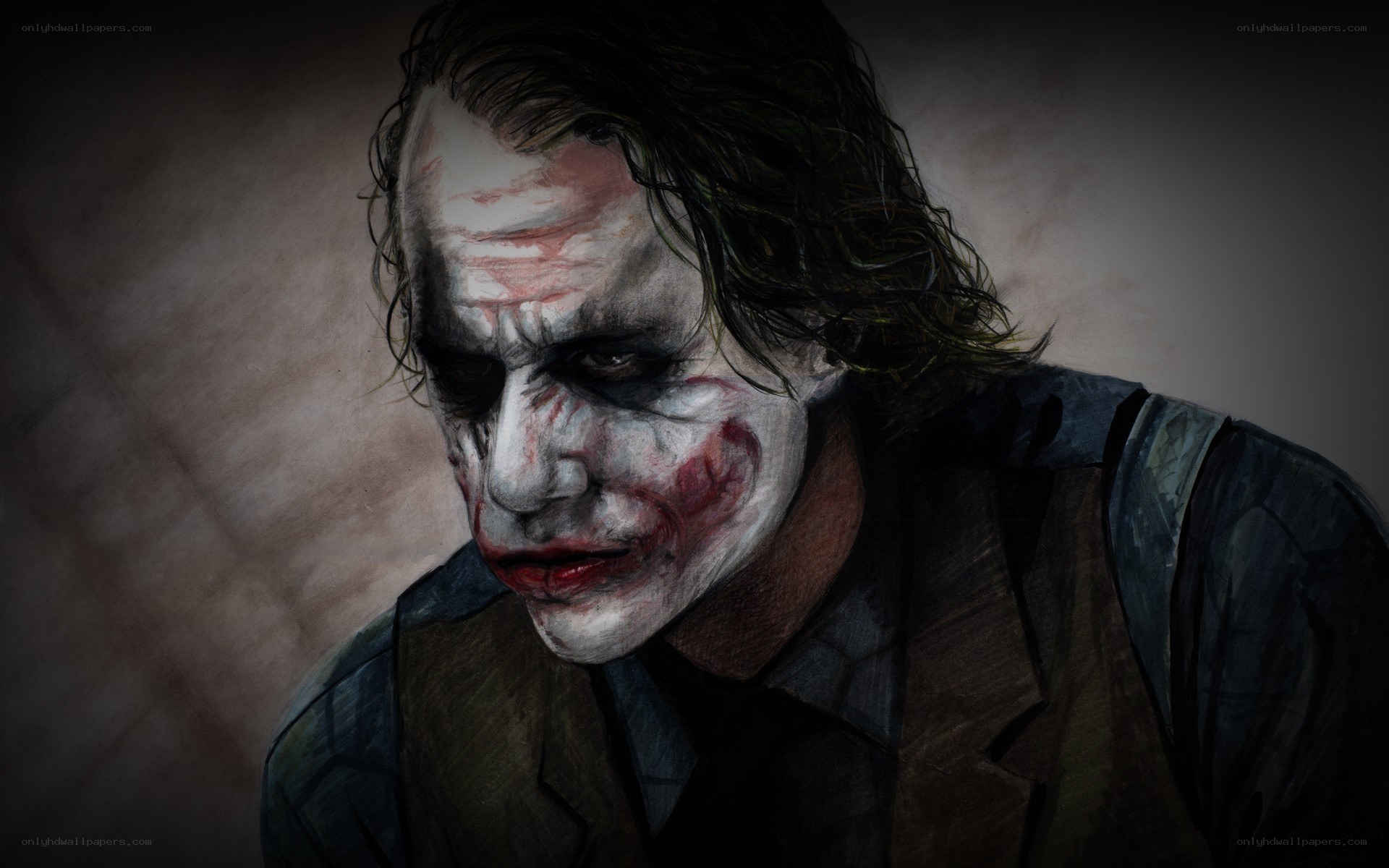 Joker character portrait