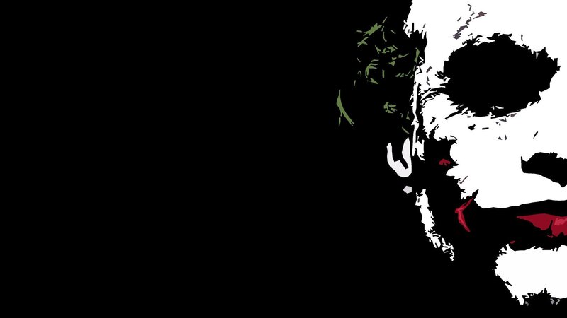 Joker character portrait