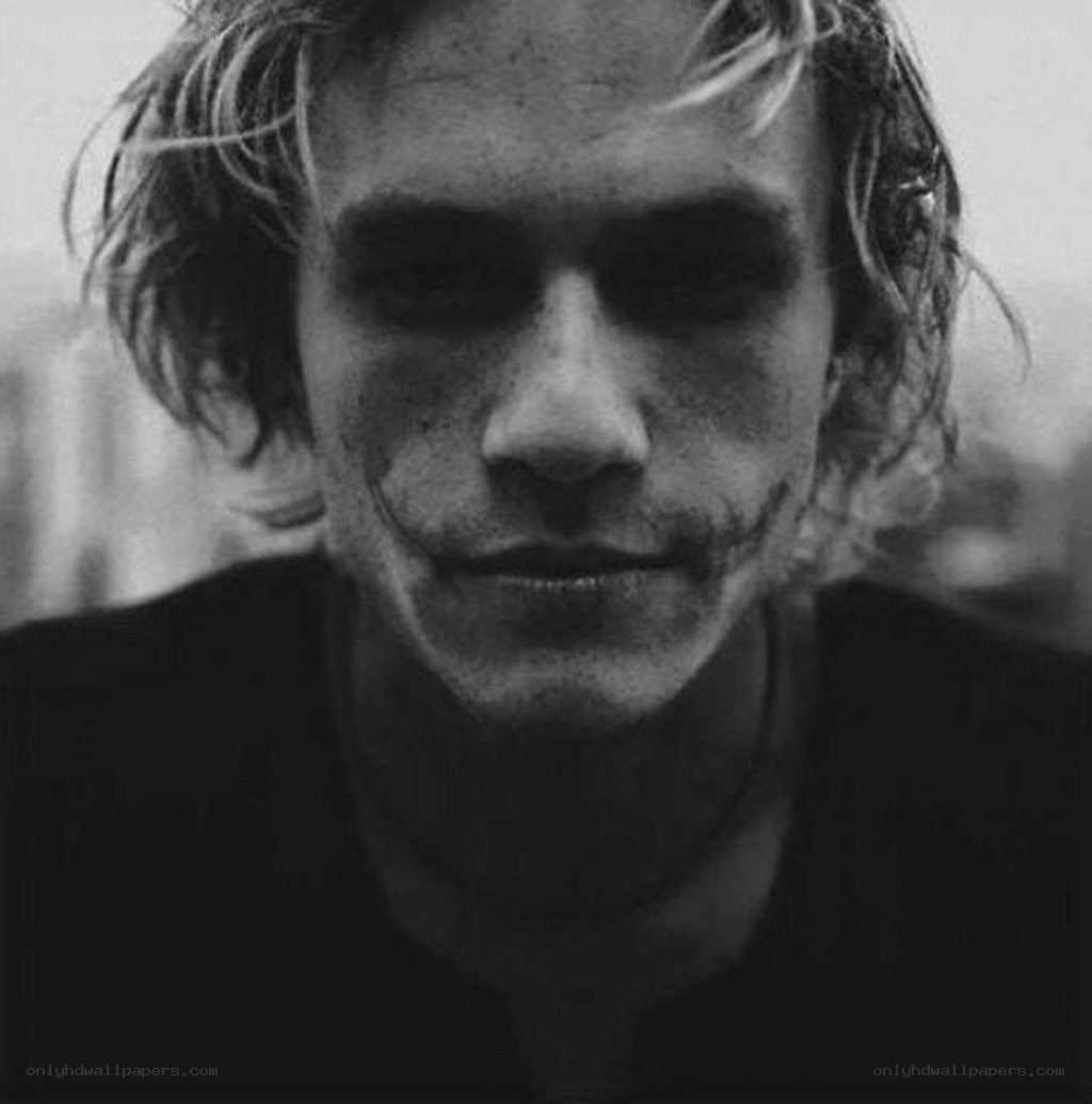 Joker character portrait