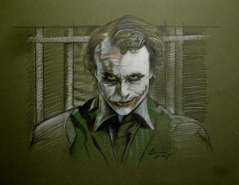 Joker character portrait