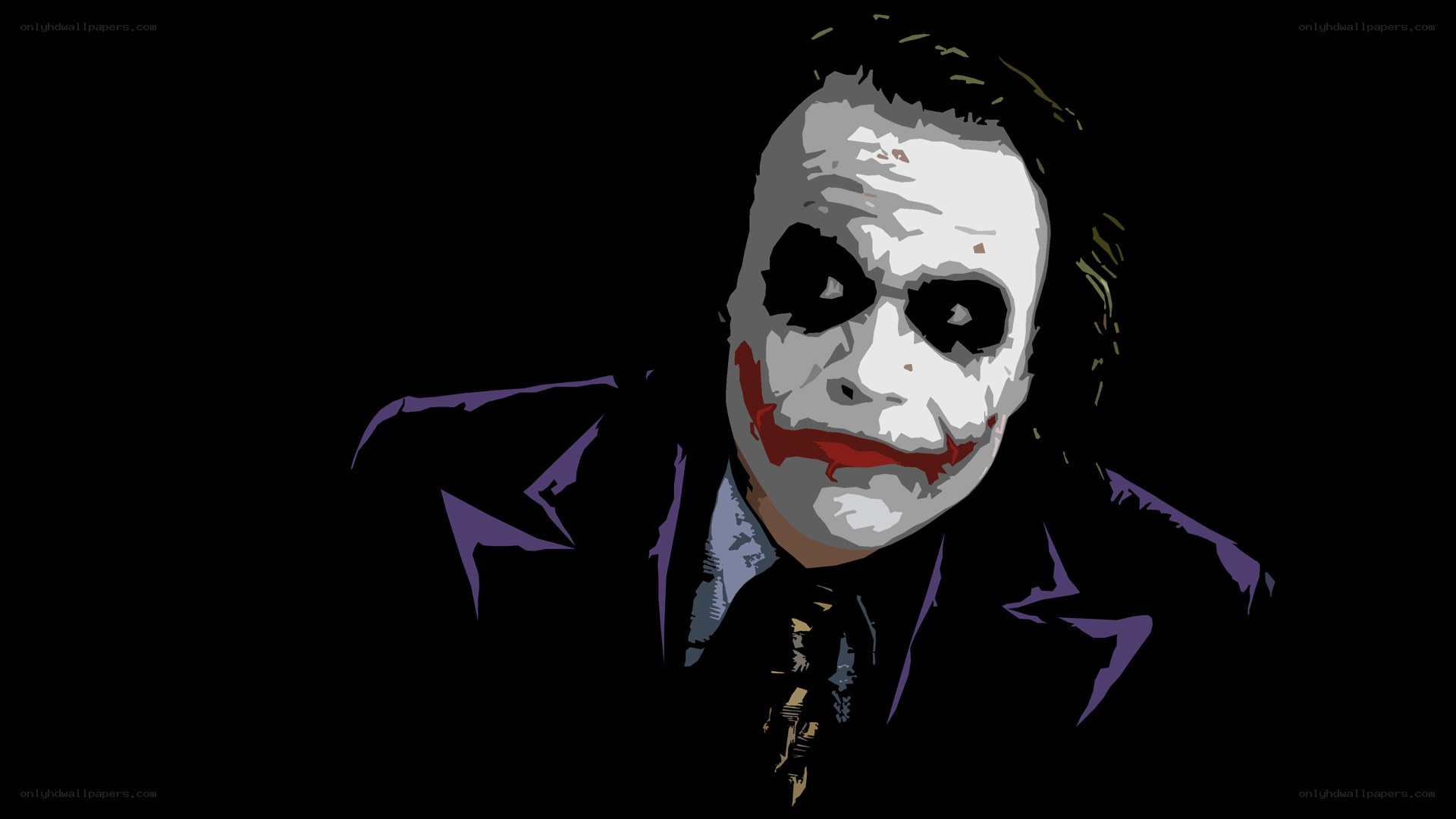 Joker character portrait