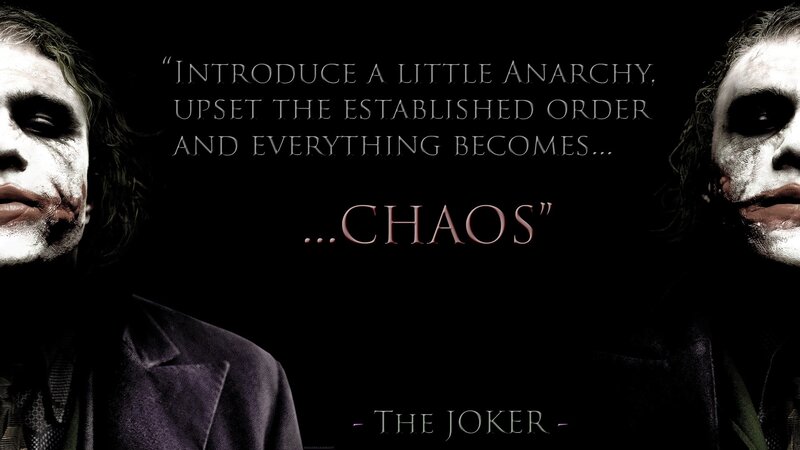Joker Character Portrait — Black, Dark, Dramatic, Photograph