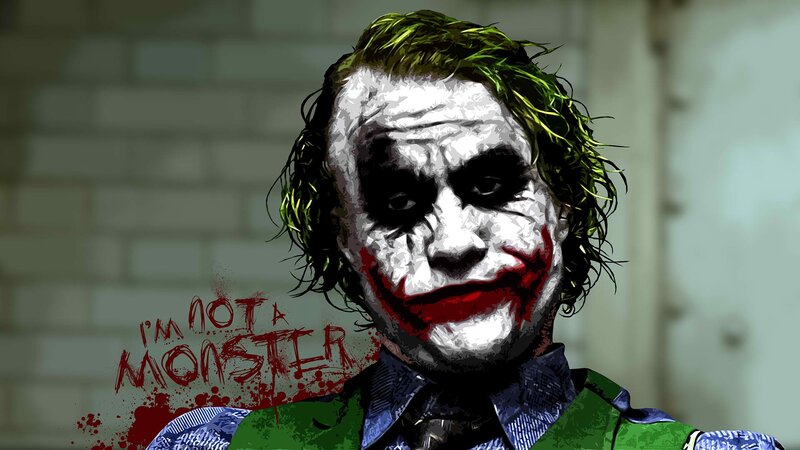 Joker Character Portrait — Green, Dramatic