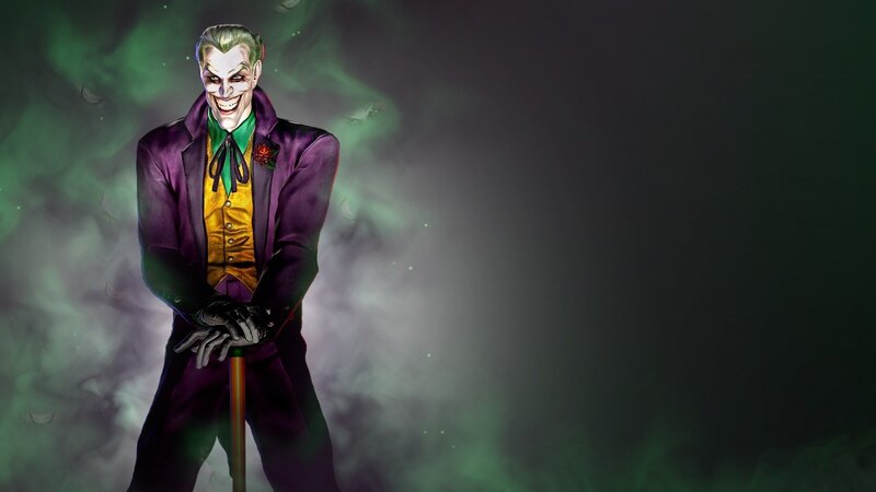 Joker Character — Purple, Dramatic