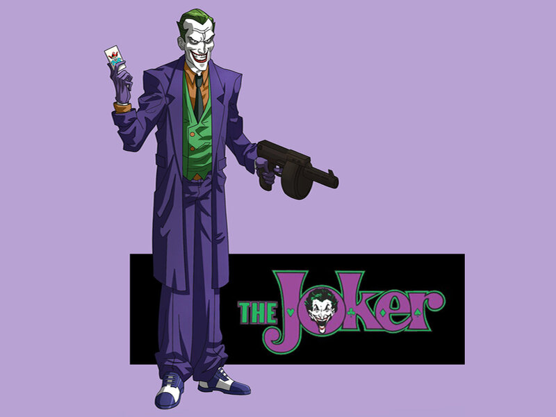 Joker Character — Purple