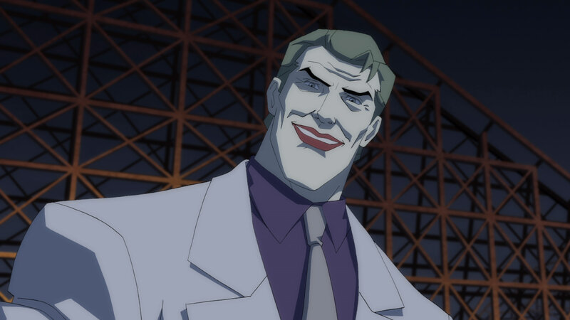 Joker Character — White, Dramatic