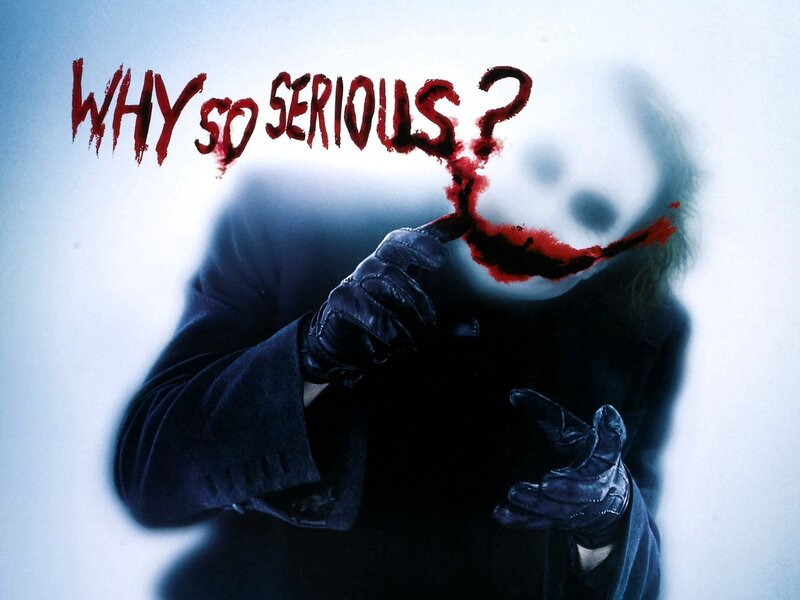 Joker Character with Blood