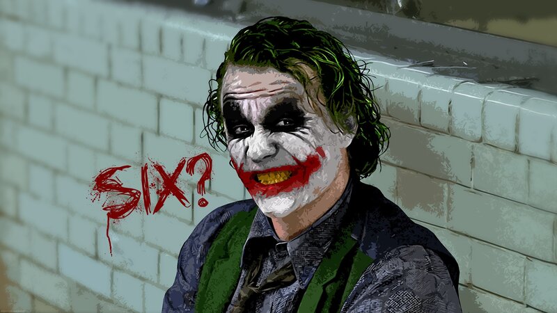 Joker Character with Makeup