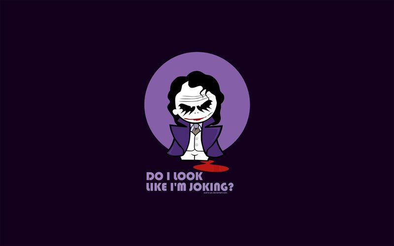 Joker Chibi Character Art