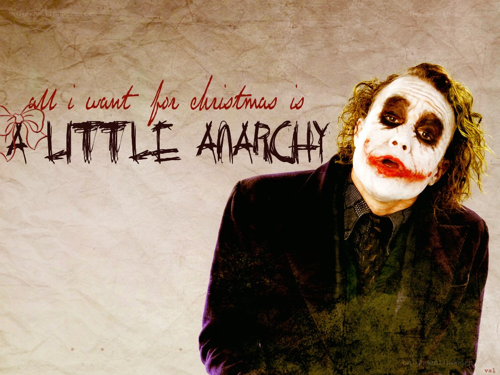 Joker Christmas Anarchy