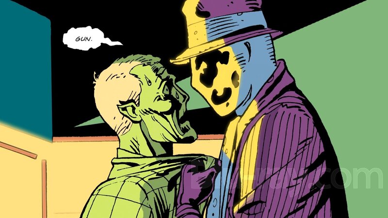 Joker Confronting a Man