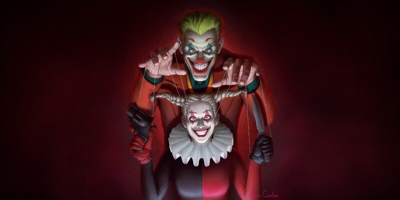 Joker Controlling Harley Quinn