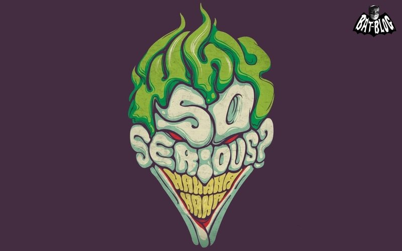 Joker Face Design — Purple