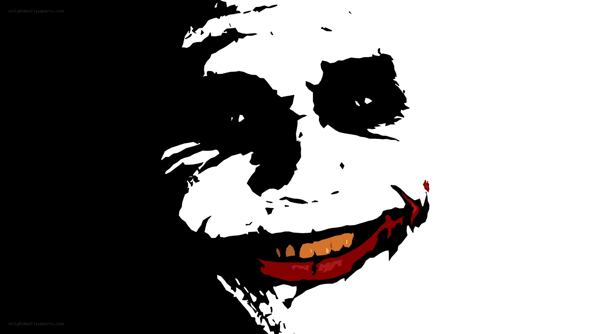 Joker face illustration