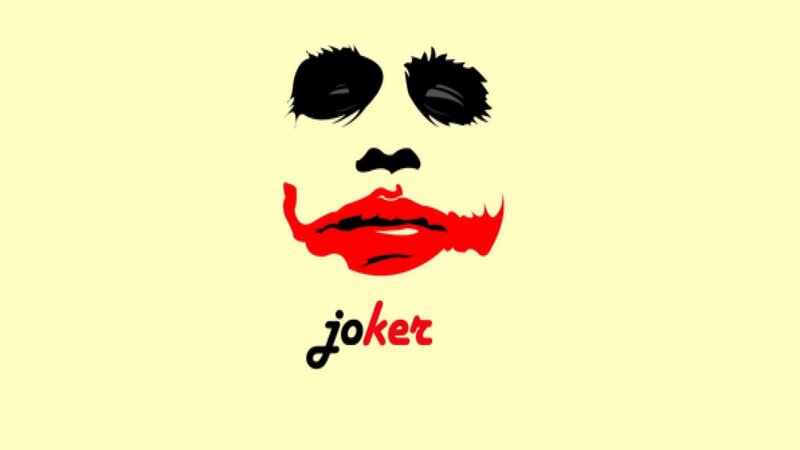 Joker face logo