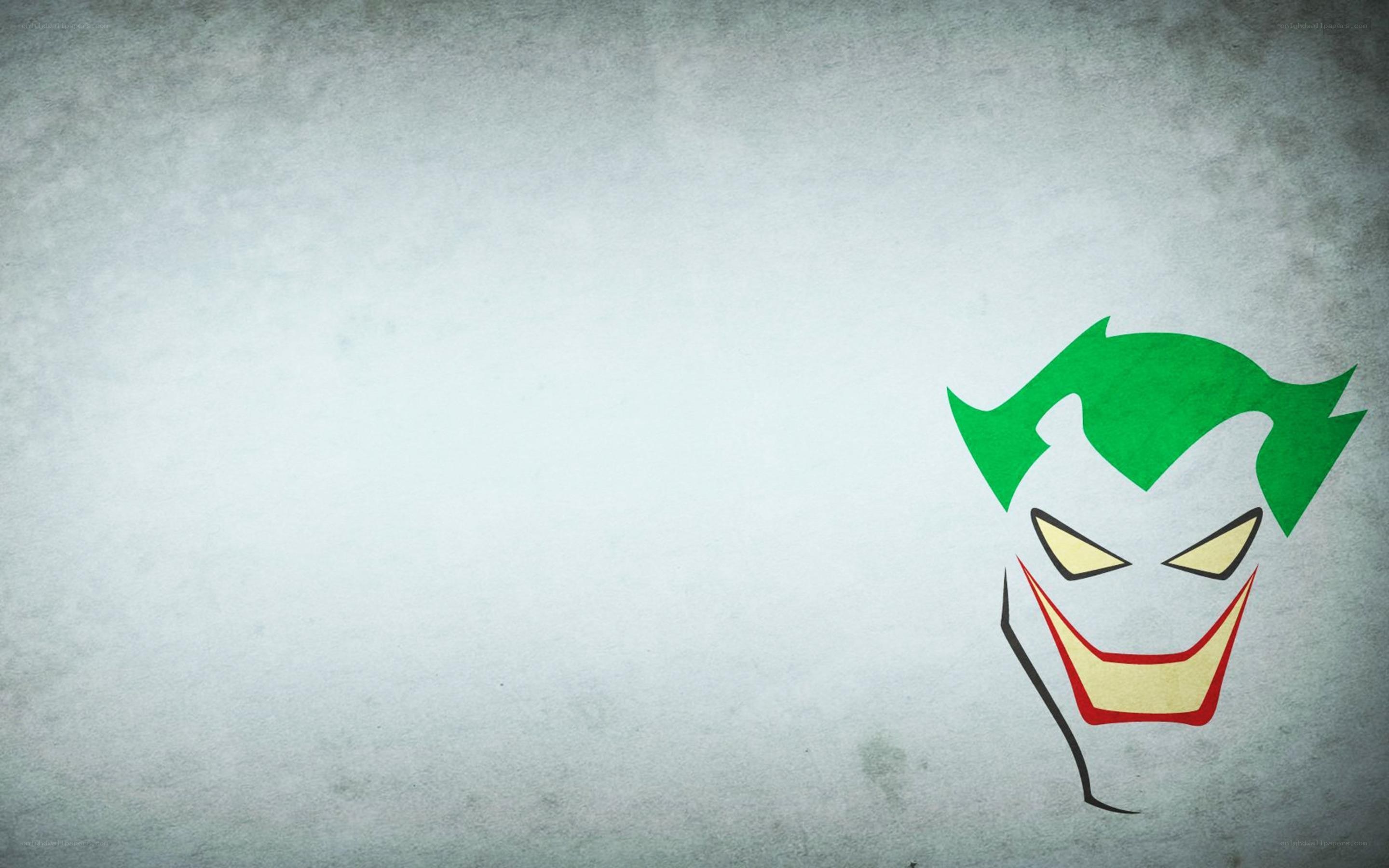 Joker face logo art