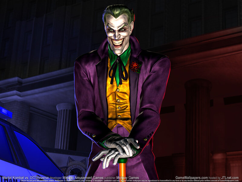 Joker from Mortal Kombat vs. DC Universe